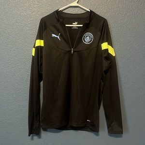 Manchester City half zip